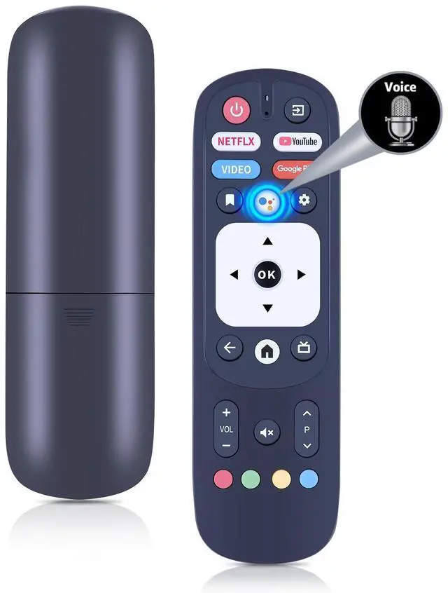 Main image of New RM-C3287 Replacement Voice Remote Control Commander Compatible with JVC Smart Android TV