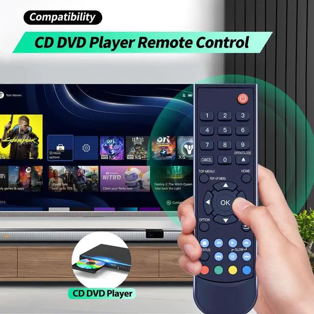 Alt view image 2 of 7 - New N2QAYA000205 Replacement Remote Control Applicable for Panasonic Blu-ray Player DP-UB150-K DP-UB154P-K DP-UB150 DP-UB154 DP-UB159 DP-UB450 DP-UB820EB DP-UB420EB DP-UB320EB DP-UB450EBK