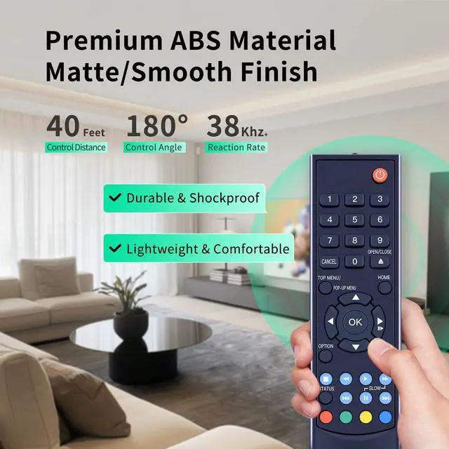 Alt view image 5 of 7 - New N2QAYA000205 Replacement Remote Control Applicable for Panasonic Blu-ray Player DP-UB150-K DP-UB154P-K DP-UB150 DP-UB154 DP-UB159 DP-UB450 DP-UB820EB DP-UB420EB DP-UB320EB DP-UB450EBK