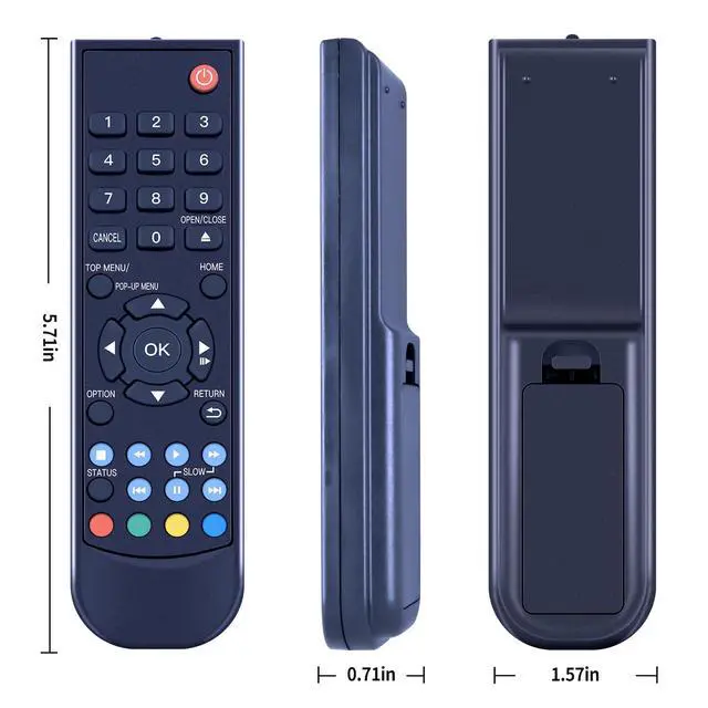 Alt view image 7 of 7 - New N2QAYA000205 Replacement Remote Control Applicable for Panasonic Blu-ray Player DP-UB150-K DP-UB154P-K DP-UB150 DP-UB154 DP-UB159 DP-UB450 DP-UB820EB DP-UB420EB DP-UB320EB DP-UB450EBK