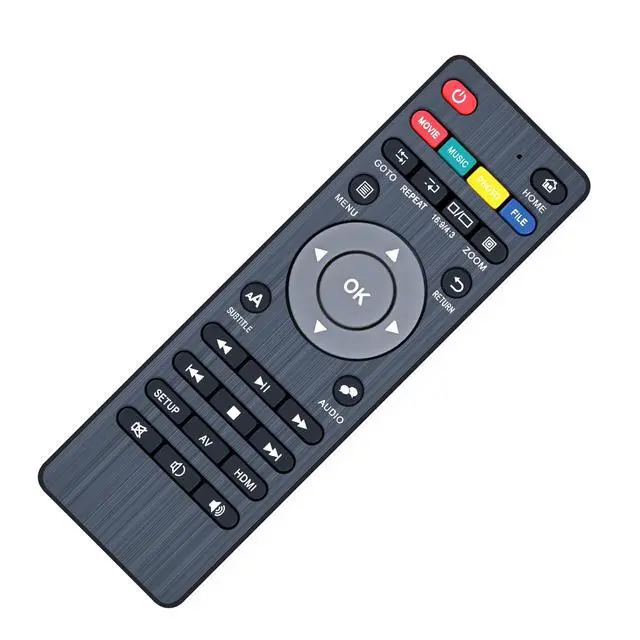 Alt view image 4 of 4 - Remote Replacement for NEUMI Atom Digital Media Player, No Programming | Compatible With Micca Speck 4K, JLZNLC JL-A5, ACEMAX 4K Digital Signage Media Player V8