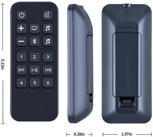 Alt view image 4 of 4 - Remote Replacement for Bose Smart Soundbar System 500 900 Speaker | Full Function Replacement, No Programming, Stable Connection, Fast Response