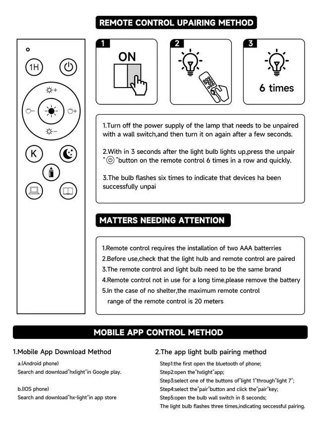 Alt view image 4 of 7 - Remote Control for Aisutha/Xinp/Bricosmocon LED Floor Lamp | for Mixinlei/Tigial/Marctronic/PACOVY/AManLife/AUZONIMICS/Mukuxin/BoostArea Seaside village