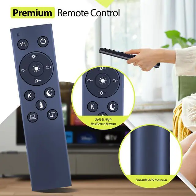 Alt view image 6 of 7 - Remote Control for Aisutha/Xinp/Bricosmocon LED Floor Lamp | for Mixinlei/Tigial/Marctronic/PACOVY/AManLife/AUZONIMICS/Mukuxin/BoostArea Seaside village