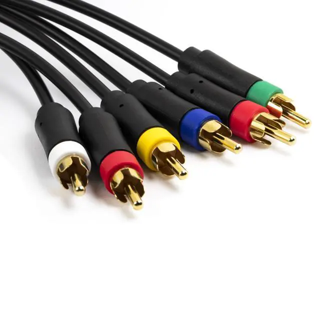 Alt view image 4 of 5 - 6FT RGBS AV Cable RGB Sync Audio Video RCA Cord for Sega Mega Drive 2 MD2 (9pins Plug)