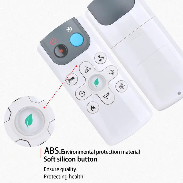 Alt view image 3 of 5 - Remote Control for Whirlpool Small Room Window Air Conditioner | WHAW061CW WHAW101CW WHAW121CW WHHW182BW WHAW242CW