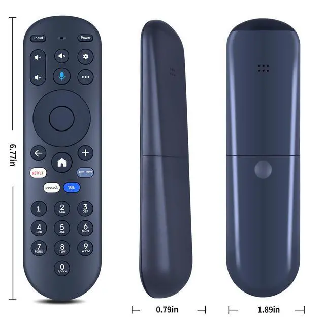 Alt view image 3 of 3 - Replacement Remote for Hisense MG3-R34010 Xumo Streaming Box and TV | Compatible With Pioneer Xumo TV CP-RC1NA-23, Non-Voice Version, No Programming, Fast Response, 4 Dedicated Shortcut Buttons