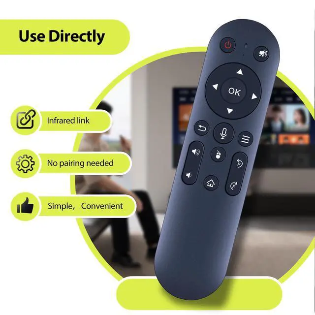 Alt view image 2 of 7 - Remote Control for Magcubic/Salange/Feifeaouy/WellSonic Projector | for Magcubic HY310,HY300 Ultra/Salange HY260PRO/feifeaouy HY260Pro/WellSonic Hy260 pro/Alwtniet hy350
