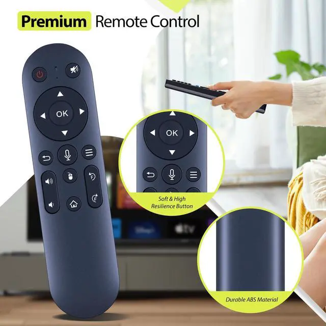 Alt view image 4 of 7 - Remote Control for Magcubic/Salange/Feifeaouy/WellSonic Projector | for Magcubic HY310,HY300 Ultra/Salange HY260PRO/feifeaouy HY260Pro/WellSonic Hy260 pro/Alwtniet hy350