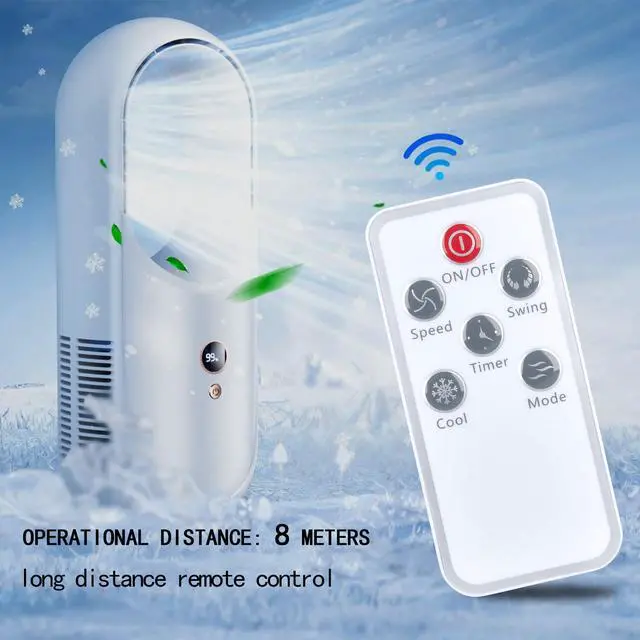Alt view image 5 of 6 - Replacement Remote Control for COSTWAY Portable Air Cooler 23995-CYPE | also for VIVOHOME Portable Air Cooler VH654US