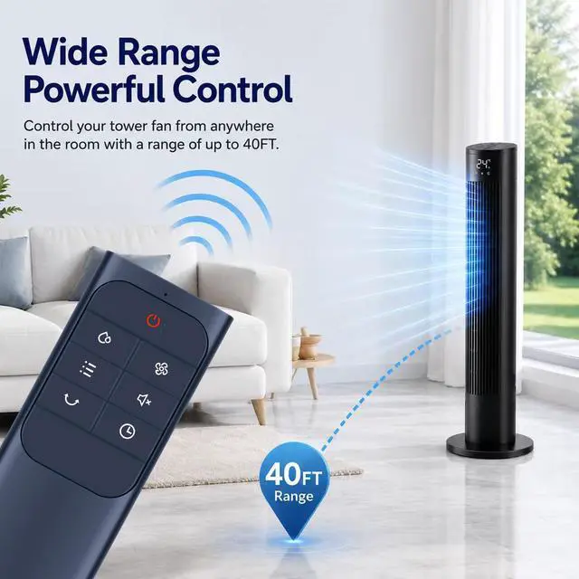 Alt view image 5 of 7 - Replacement Remote Control for DREO Evaporative Air Swamp Cooler DR-HEC001