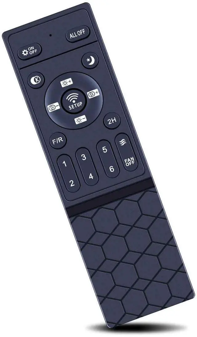 Main image of Replacement Remote Control for Ayaoty SY38, Ohniyou GLX100 Ceiling Fan | for LEDIARY 20'' Low Profile Ceiling Fan, ZMISHIBO 13'' 19.7'' 24'' Low Profile Ceiling Fan, for KDG AMZ-TBL-046, AMZ-TBL-047