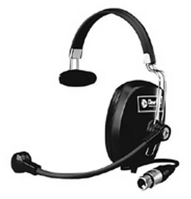 Main image of CC-40 | Single Enclosed Over Ear 4 Pin Female XLR Headset