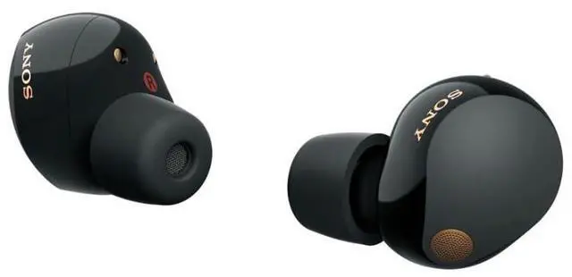 Alt view image 5 of 7 - WF-1000XM5 Truly Wireless Noise-Canceling Earbuds (Black) Bundle | Noise-canceling Accessory, Best Noise Cancellation, Multi Noise Sensor technology, (2 items)