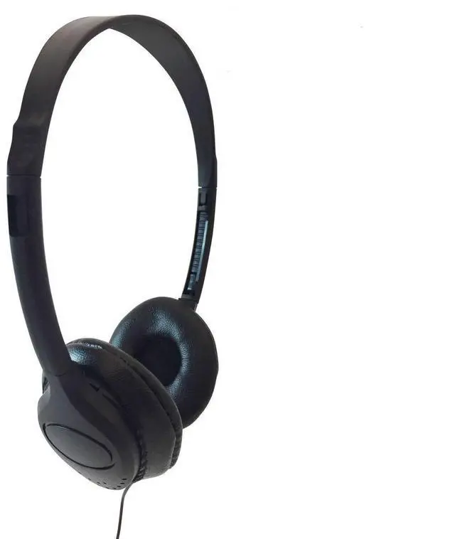 Main image of Encore ENC-313 50 Pack Testing Stereo Classroom Headphones with Leatherette Earpads