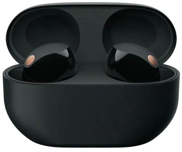 Alt view image 2 of 7 - WF-1000XM5 Truly Wireless Noise CANCELING Earbuds with CASE - Black | Protective case