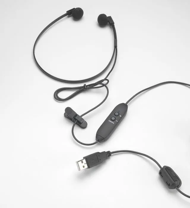 Alt view image 3 of 3 - VEC Infinity 3 USB Foot Pedal Bundle with Spectra USB Headset and Express Scribe Pro License Black