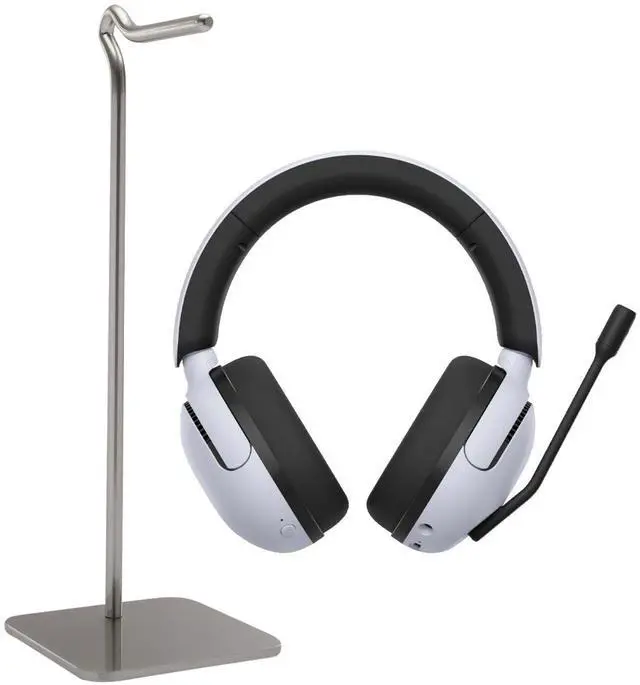 Main image of INZONE H5 Wired and Wireless Gaming Headset Bundle (White) | Metal Alloy Headphone Stand, Sound Field Tailored to You, Richer Hghs, More Powerful Lows, 40 mm drivers, (2 items)