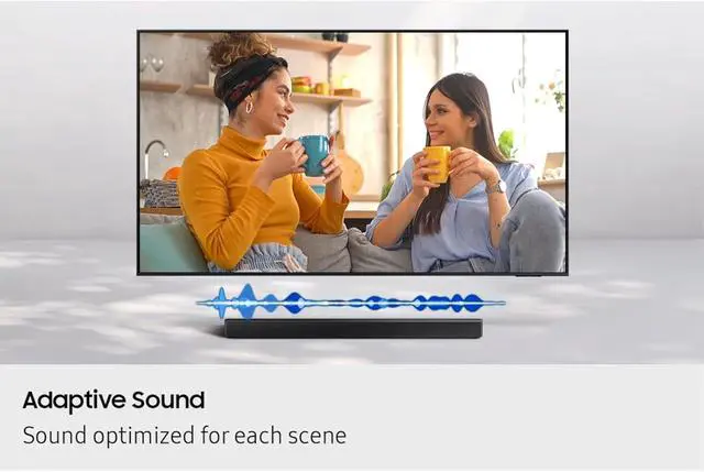 Alt view image 7 of 7 - Soundbar, S-Series (HW-B650F), 3.1 Ch DTS Virtual: X - Black, Q-Symphony, Voice Enhance Mode, Wireless Surround Sound Compatible. Adaptive Sound, Movie & Gaming