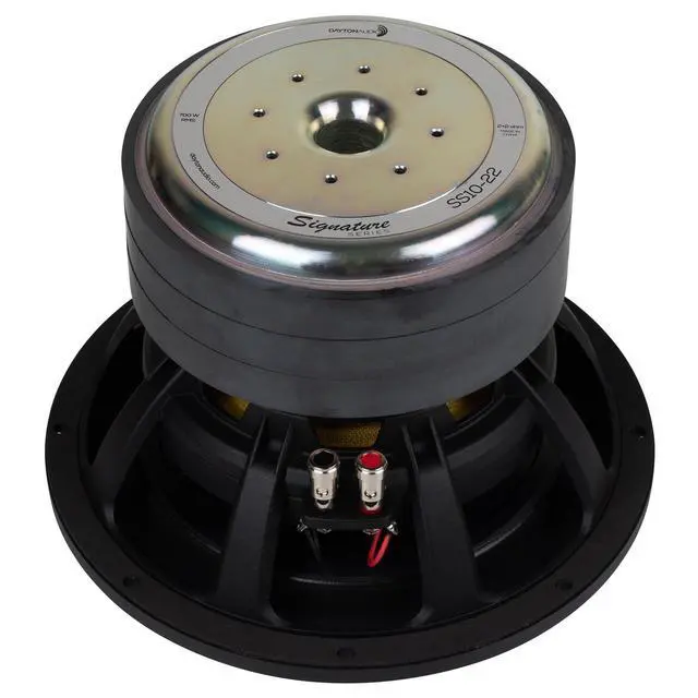 Alt view image 4 of 5 - SS10-22 10" Signature Series DVC Subwoofer 2 Ohm per Coil
