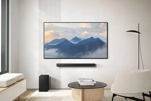 Alt view image 6 of 6 - B-Series Soundbar HW-B650F 3.1 Channel, Q-Symphony, One Remote Control, Bluetooth Connection