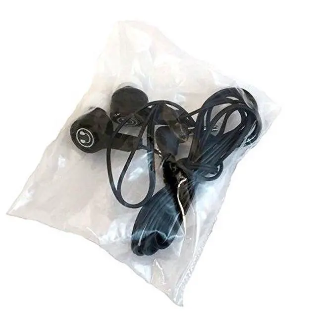 Alt view image 2 of 3 - Bucket of Bulk Earbuds 100 Pack Smiley Stereo Earbuds
