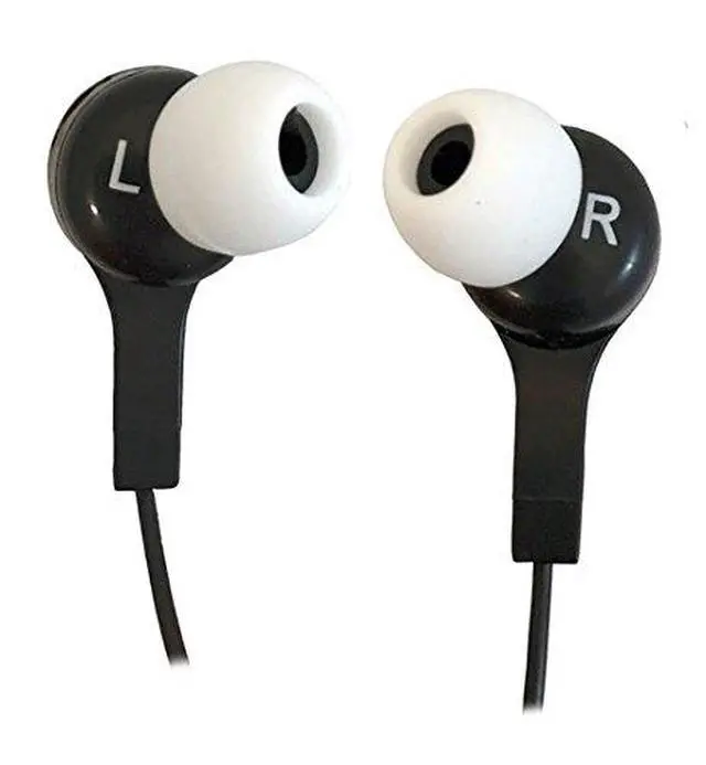 Alt view image 3 of 3 - Bucket of Bulk Earbuds 100 Pack Smiley Stereo Earbuds