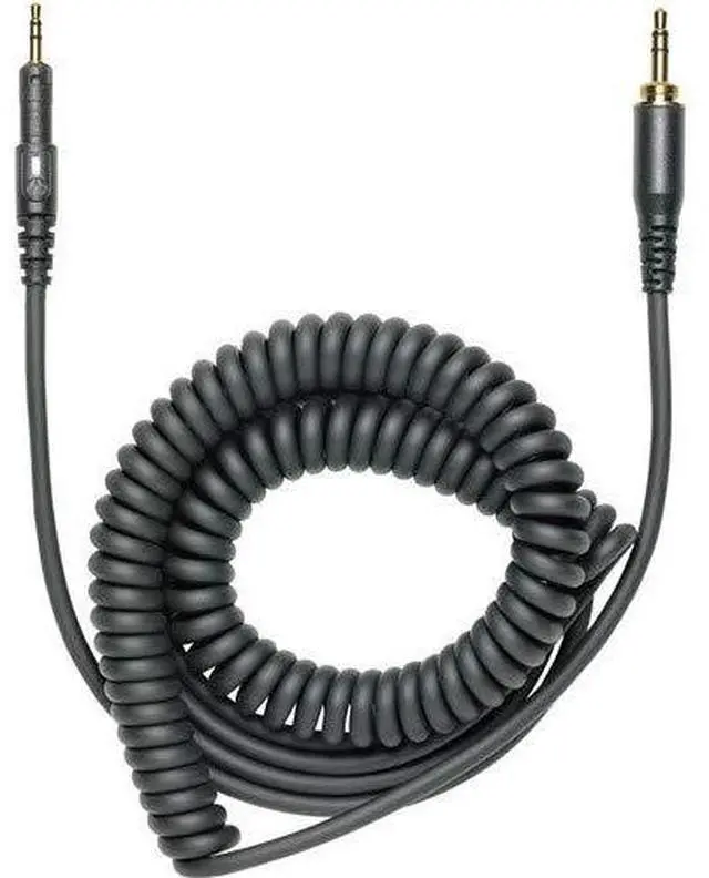 Alt view image 5 of 7 - ATH-M40x Closed-Back Monitor Headphones (Black) Bundle with Cables, Carrying Pouch, and 6Ave Cleaning Kit