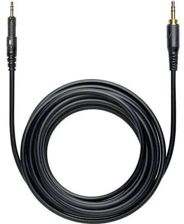 Alt view image 6 of 7 - ATH-M40x Closed-Back Monitor Headphones (Black) Bundle with Cables, Carrying Pouch, and 6Ave Cleaning Kit