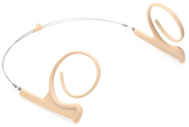 Main image of HE2F12 Replacement Dual Earhook for Flex Headset Microphones - Beige