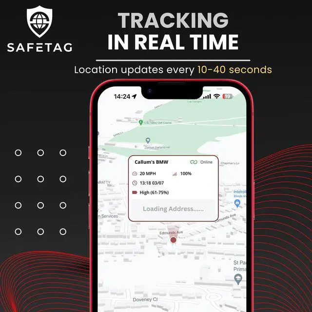 Alt view image 2 of 6 - Mag 4G Rechargeable Magnetic 4G LTE GPS Tracker, Car, Van, Motorbike, Caravan, etc. 34-195 Countries, 90 Day Standby, Real Time Tracking and Alerts, 7 Day Free Trial+SIM Included, UK Company