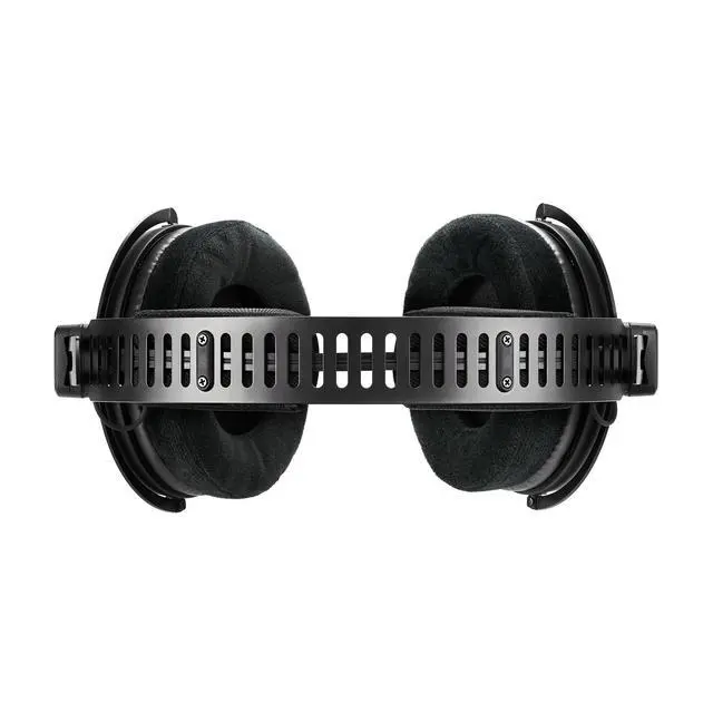 Alt view image 5 of 7 - ATH-R50X Professional Open-Back Reference Headphones - Black Bundle with Case, Stand, Cable, and Austin Bazaar Polishing Cloth