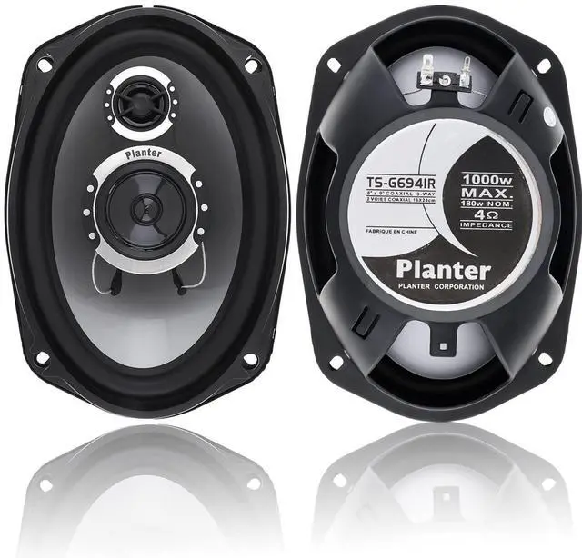 Main image of Car Audio TS-G6941R 6x9 Inch 1 Way 1000w Watt Max Car Stereo Speakers - one piece