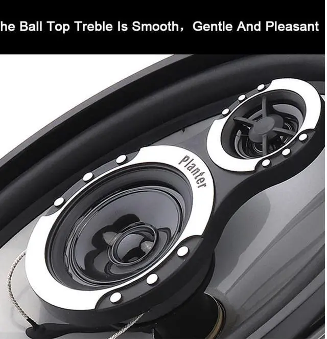 Alt view image 5 of 7 - Car Audio TS-G6941R 6x9 Inch 1 Way 1000w Watt Max Car Stereo Speakers - one piece