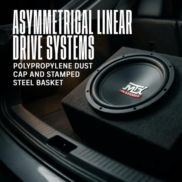 Alt view image 5 of 7 - Audio TN12-04 12" Single 4 ohm Terminator Series Subwoofer