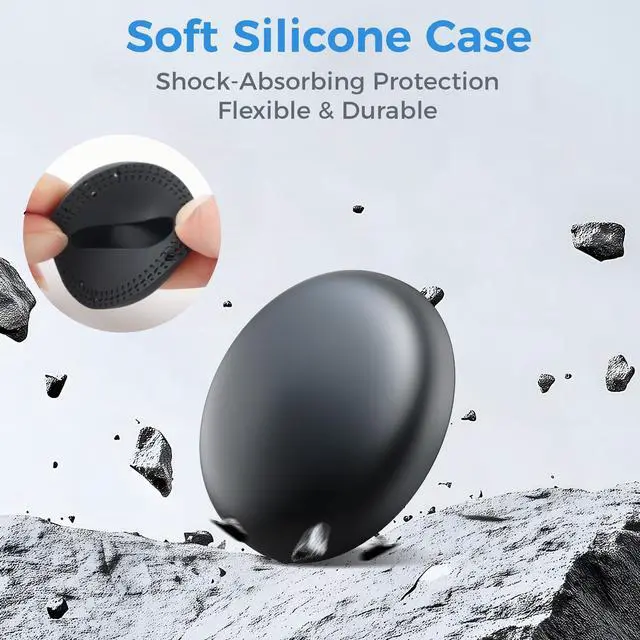 Alt view image 5 of 6 - Strong Magnetic Case Bluetooth Tracker for Car Work with iOS & Android | Certified by Apple Find My & Google Find Hub, IP67 Waterproof Mini Hidden Car Tracker for Vehicles, Scooter, Bike and More