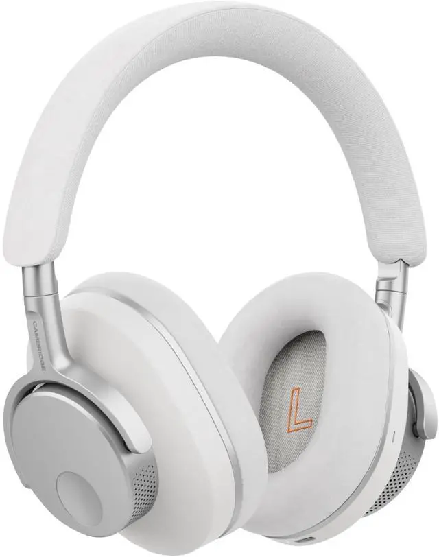 Main image of Melomania P100 SE Headphones - Bluetooth, Active Noise Cancelling with Hi-Fi Sound, 100 Hour Playback with User Replaceable Battery, Gaming Mode and Carry Case - White