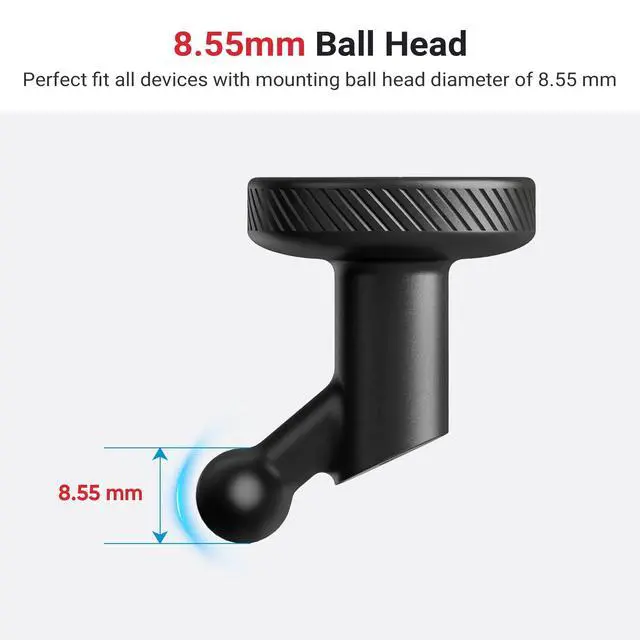 Alt view image 2 of 7 - Magnetic Mount for Garmin Dash Cam,with 4 PCS Windshield Sticky | Strong Adhesive and Magnet, Compatible with Garmin Dashcam Mini 2/Mini 3/67W/57/47/Tandem and etc., Low-Profile Design