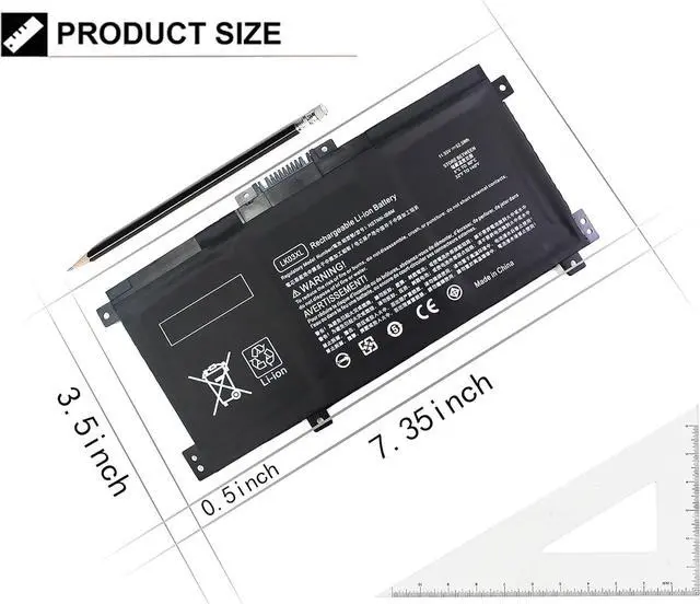 Alt view image 3 of 7 - LK03XL 52.5Wh Laptop Battery Compatible with HP Envy x360 15-bp 15-bq 15-cn | 15m-bp 15m-bq 15m-cn and Envy 17-ae 17m-ae Series, Compatible with L09281-855 L09280-855 916814-855 HSTNN-LB7U