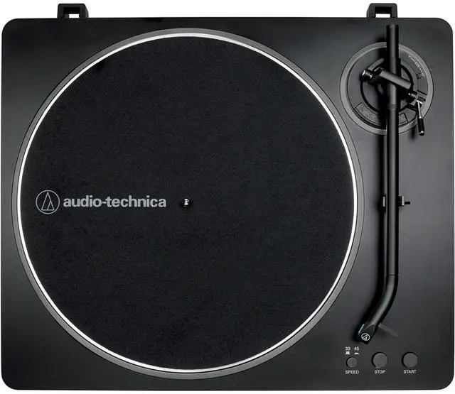 Alt view image 4 of 7 - AT-LP70X-BG Fully Automatic Belt-Drive Turntable, Black/Silver Bundle with 1 Year Extended Protection Pack