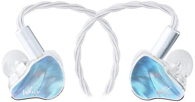 Main image of x WLMOUSE Huan Wired CNC Magnesium IEM in-Ear Headphones (Blue)