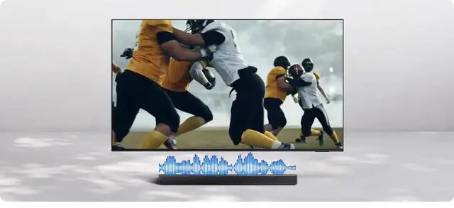 Alt view image 7 of 7 - Samusng HW-B650 B-Series 3.1-Channel Soundbar, Dolby Digital 5.1 / DTS Virtual:X, Adaptive Sound, Q-Symphony, Game Mode, Built-in Centre Speaker, Bass Boost, Black