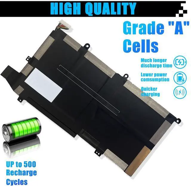 Alt view image 5 of 7 - WS04XL L97357-005 Laptop Battery Replacement for HP Spectre x360 14-EA 14T-EA000 14-EA0007NA 14-EA0002NI 14-EA0002NX 14-EA0003NS 14-EA0378NG 14-EA0023DX Series WSO4XL HSTNN-DB9Z L97352-2D1 66.52Wh