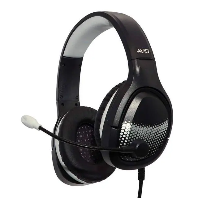 Alt view image 2 of 6 - Products AE-79 Deluxe Over-Ear Classroom Computer Stereo Headset USB Plug, Black (10 Pack), Great for Gaming and E-Sports