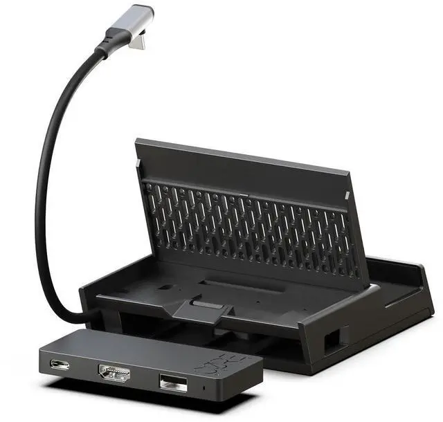 Main image of by OneDock Lite: Portable Dock Station with Detachable USB Hub Adapter for Switch 2(2025) /Switch OLED (2021)/Switch (2017) and MacBook, HDMI2.1, 8k@30Hz or 4K@120Hz, USB2.0 Port