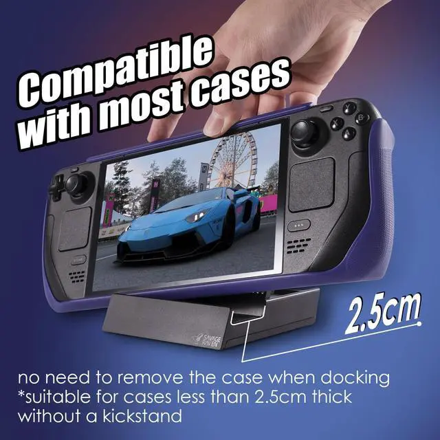 Alt view image 3 of 7 - by OneDock Lite: Portable Dock Station with Detachable USB Hub Adapter for Switch 2(2025) /Switch OLED (2021)/Switch (2017) and MacBook, HDMI2.1, 8k@30Hz or 4K@120Hz, USB2.0 Port