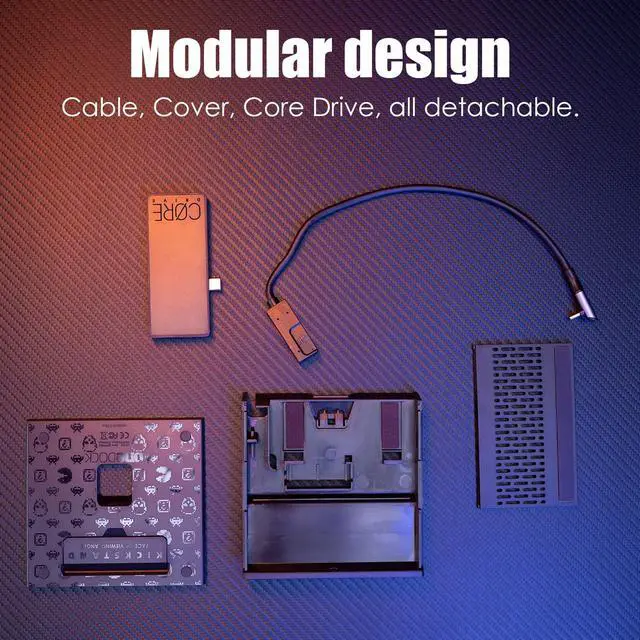 Alt view image 4 of 7 - by OneDock Lite: Portable Dock Station with Detachable USB Hub Adapter for Switch 2(2025) /Switch OLED (2021)/Switch (2017) and MacBook, HDMI2.1, 8k@30Hz or 4K@120Hz, USB2.0 Port