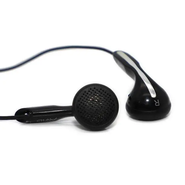 Alt view image 3 of 7 - Products AE-1M Disposable Stereo Black School Earbuds with Mic, Black (100 Pack)