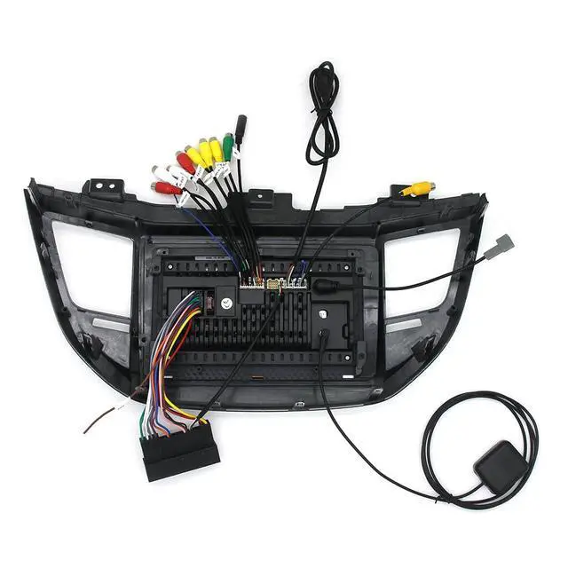 Alt view image 4 of 7 - 2+64G Double Din Car Stereo for Hyundai Tucson 2015-2019 Upgrade Radio 9 inch Touch Screen Radio for Hyundai Tucson GPS Navi with Backup Camera Bluetooth with Wireless Carplay Android Auto FM/SWC