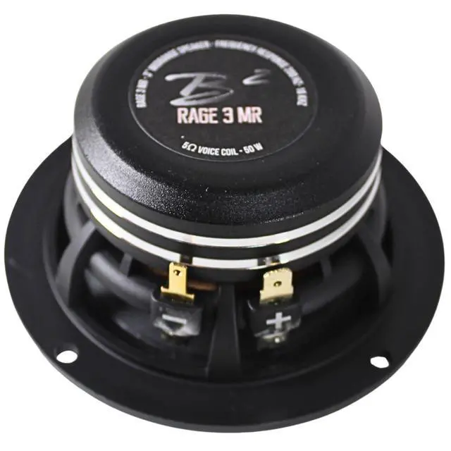 Alt view image 5 of 6 - Rage 3" 80 Watts RMS 6-Ohm Compact Midrange Driver Speaker Pair B2-RAGE3MR